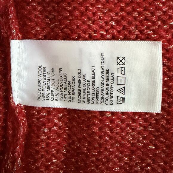 Tommy Bahama Red Crew Neck Sweater - Picture 7 of 7